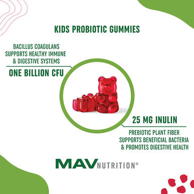 Probiotic Gummies for Kids Promotes a Healthy Flora with 2 Billion CFU Prebiotic Probiotic Cultures for Digestive Health and Immune Support 60 Natural Flavor Gummies