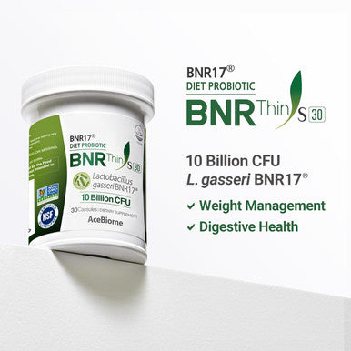 Acebiome BNRThin S30 Lactobacillus Gasseri BNR17 10 Billion CFU d 30Capsules