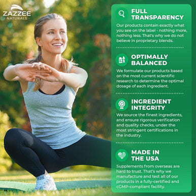 Zazzee Extra Strength Saw Palmetto 20:1 Extract, 6000 Mg Strength, 40% Fatty Acids, 120 Vegan Capsules, 4 Month Supply, Concentrated And Standardized 20X Extract, Non-Gmo, All-Natural, Made In The Usa