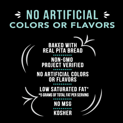 Stacy's Pita Chips Sea Salt No Artificial Colors or Flavors 1 Oz (Pack of 6)