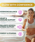 Ksm-66 Ashwagandha And Maca Root With Fenugreek, Ginseng, Shilajit, Organic Moringa & Black Pepper For Mood And Stress Support - Natural Energy Supplements For Women And Men 60 Ashwagandha Capsules