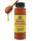 HONEY FEAST New Zealand Manuka Infused Honey with Propolis 12oz - Raw Manuka Honey, Patent Pending Formula, MGO182 Rating, Manuka Honey New Zealand