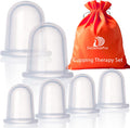 Silicone Cupping Therapy Set - By Dosensepro - Silicone Cupping Set Massage Therapy Cups For Arthritis, Pain Relief, Anti Aging, And Anti-Cellulite - Cupping Kit For Massage Therapy Cups