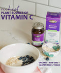 Flora Acerola Powder Daily Immune Booster with Vitamin C Gluten Free Vegan Vitamin C Antioxidant Powder 1.7oz. Glass Bottle