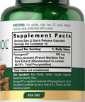 Carlyle Pycnogenol 100 Mg | 30 Capsules | Non-Gmo And Gluten Free Formula | French Maritime Pine Bark Extract Supplement