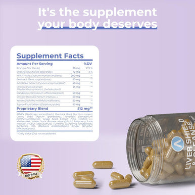 Liver Shield & Cleanse Herbal Liver Cleanse Detox & Repair Supplement Milk Thistle & Artichoke Extract Supplements Fatty Liver & Health Support 60 Capsules For Men And Women