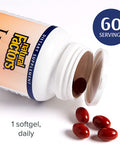 Natural Factors Lutein 40 mg Antioxidant Support for Healthy Eyes and Skin with Zeaxanthin 60 Softgels