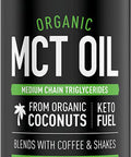 Sports Research Keto MCT Oil from Organic Coconuts Fatty Acid Fuel for Body Brain Dual Ingredient C8 and C10 MCTs Perfect in Coffee Tea More NonGMO Vegan Unflavored 40 Oz