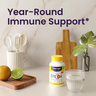 Healthy Origins EpiCor (Clinically Proven Immune Support) 500 mg, 150 Veggie Capsules