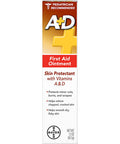 AD First Aid Ointment Skin Protectant With Vitamin AD 1.50 oz Pack of 2