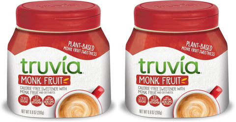 Truvia Sweet Complete Monk Fruit Sweetener, Granulated, 12 oz Bag | Erythritol, chicory root & monk fruit; measures like sugar, bakes & browns; non-GMO, kosher, vegan; keto