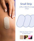 Biodermis Epi-Derm Small Strips, Scar Tape For Old & Scars, Easily Cut To Size Strips, Thinner & More Comfortable, Premium Grade Silicone Scar Tape, 2.75 X 1.18 In - 3 Pack, Natural