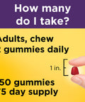 Nature Made Hair Skin & Nails Gummies With 2500 Mcg Of Biotin 150 Count