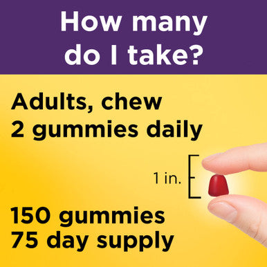Nature Made Hair Skin & Nails Gummies With 2500 Mcg Of Biotin 150 Count