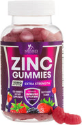 Zinc Gummies 50Mg - High Absorption Bone Skin & Immune Health Support Gummy & Antioxidant Chewable Supplement For Adults - Non-Gmo, Vegan & Gluten Zinc Vitamin, Mixed Berry Flavor - 120 Gummies