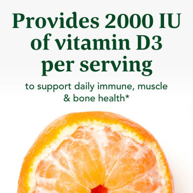 MegaFood Vitamin D3 Gummies 2000 Iu (50 Mcg) - Vitamin D Gummies Mixed Fruit Flavor Bone Muscle & Immune Support Supplement Vegetarian Gluten-Free Usda Organic 70 Gummies 35 Servings