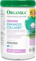 Organika Enhanced Collagen Pure Beauty - Combination Of Collagen, Hyaluronic Acid, Vitamin C, Zinc, And Silica- 200G