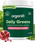 Organifi Daily Greens - Everyday Nutrition And Support - Greens Powder For Energy, Digestion, And Immunity, 30 Servings