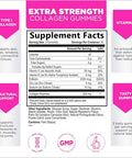 Collagen Peptides For Women - Collagen Gummy With Biotin For Hair, Skin, Nail, Bone & Joint Support, Extra Strength Hydrolyzed Collagen Peptides Supplement For Women & Men, Non-Gmo - 60 Gummies