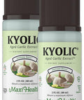 Maxi Health Kyolic Aged Garlic Extract Liquid - Odorless Garlic Supplements - Organic Kyolic Garlic - Organic Garlic Supplements - Immune Health (2 Pack)
