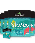 SweetLeaf Stevia Powder Packets Zero Calorie Sweetener with Stevia Leaf Extract No Artificial Sweetener Additive Sugar Keto Friendly Non GMO Gluten 35 Packets (Pack of 2)
