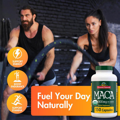 Organic Maca Root Capsules For Women & Men 800Mg - 150 Maca Pills Of Black, Red, Yellow Maca Supplement - Gelatinized Macaroot, Non-Gmo, Vegan By Peruvian Naturals