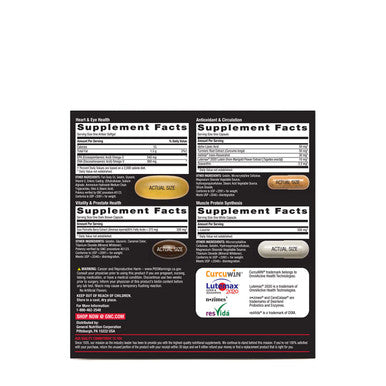 Gnc Mega Men Whole Body Vitapak Supports Wellness And Performance 30 Count