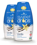 SweetLeaf Sweet Drops Flavored Stevia Liquid Sweetener Stevia Extract Zero Calories Gluten Keto Friendly Non GMO Natural Flavor Sugar Alternative Vanilla 1.7 Fl Oz (Pack of 2)
