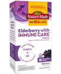 Nature Made Wellblends Elderberry With Immunecare Vitamin D3 And Zinc With Elderberry Flavor 30 Fast Dissolve Tablets