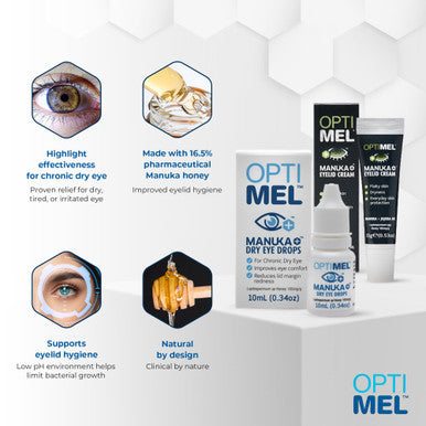 Optimel Manuka Honey eye drops 100 ml
