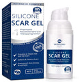 100% Silicone Scar Gel Scar Cream - Advanced Scar Gel For Surgical Scars, C-Section, Stretch Marks, Acne, Injury, Burns, Keloids, Old And Scars 1.06Oz(30G) (Maximum Strength 100% Silicone)