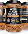 PURE ORIGINAL INGREDIENTS Cayenne Pepper, Ceylon Cinnamon, Turmeric Curcumin Bundle (730 Capsules)