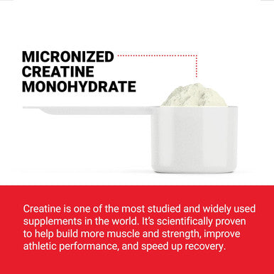 Force Factor Creatine Monohydrate Creatine Powder for Muscle Gain More Strength and Faster Workout Recovery Clinically Studied Micronized Creatine 5g Dose Per Serving Unflavored 60 Servings