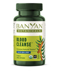 Banyan Botanicals Blood Cleanse Tablets Organic Supplement With Manjistha & Turmeric Blood Cleansing Herbs For Detox, Healthy Circulation & Skin 90 Tablets