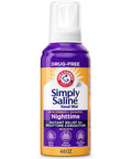 Arm & Hammer Simply Saline Nighttime Nasal Mist 4.6Oz- Instant Relief For Severe Congestion- One 4.6Oz Bottle