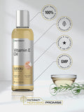 Natural Vitamin E Oil | 5000 IU | 8 oz (2 x 4oz) Value Pack | for Skin, Hair & Face | Vegetarian, Non-GMO, and Gluten Free Formula | by Horbaach