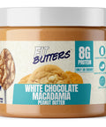 Fit Butters Birthday Cake Cashew Almond Butter Spread - Added Protein and Coconut Oil, Low Carb, Low Sugar, Gluten Free, Complete Protein Dessert Flavored Nut Butter