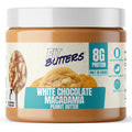 Fit Butters Birthday Cake Cashew Almond Butter Spread - Added Protein and Coconut Oil, Low Carb, Low Sugar, Gluten Free, Complete Protein Dessert Flavored Nut Butter
