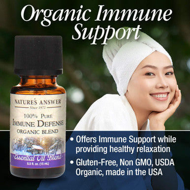 Nature'S Answer 100% Pure Organic Essential Oil Blend 0.5-Ounce Aroma Defense