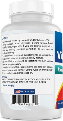 Best Naturals Vitamin b6 200mg for Adults 120 Tablets (120 Count (Pack of 1))