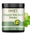 Alliwise Slippery Elm Bank Powder 240G - Herbal Supplement For Soothes Throat,Relieves Coughs & Supports Digestive Health - Non-Gmo, Gluten Free, Vegetarian Friendly.
