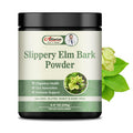Alliwise Slippery Elm Bank Powder 240G - Herbal Supplement For Soothes Throat,Relieves Coughs & Supports Digestive Health - Non-Gmo, Gluten Free, Vegetarian Friendly.