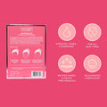 purlisse Watermelon Energizing Sheet Mask Cruelty clean Paraben Sulfate Packed with Vitamins A B C Aloe Vera calms skin Pack of 6