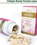 Natures Aid Collagen Beauty Formula (with Vitamin C Zinc & B-Vitamins) 90 Capsules