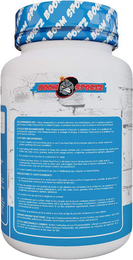 BOOM SPORTZ - CAFFEINE - 100% Pure 200 mg 500 Tablets/Servings