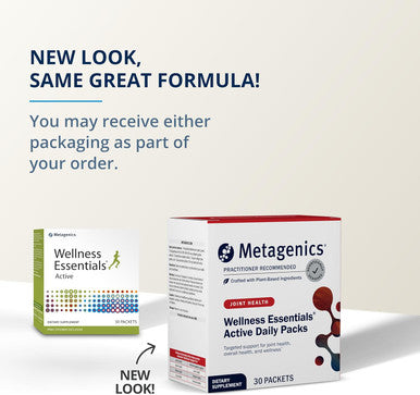 Metagenics Wellness Essentials Active - Targeted Joint Support - 30 Daily Packets