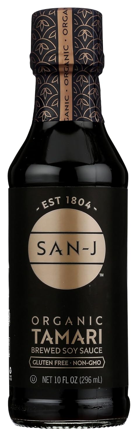 San J International, Sauce Tamari Organic, 10 Fl Oz