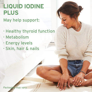 Life-flo Iodine Plus Drops | 150 mcg Iodine Per Serving | Healthy Thyroid, Energy & Metabolism Support | Formulated for High Absorption | 2 fl oz