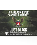 Black Rifle Coffee Company Just Black Medium Roast Coffee Pods 12 Single Serve Coffee Pods