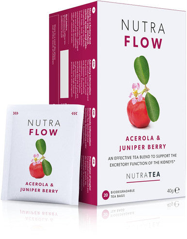 Nutra Tea NUTRAFLOW - UTI Tea | Thrush Tea Includes Horsetail Yarrow & Goldenseal - Eases Discomfort Within The Urinary Tract & Kidney - 20 Enveloped Tea Bags - by - Herbal Tea
